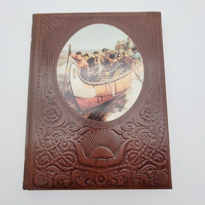 The Canadians Time Life Books The Old West Series Hardcover 1973 Faux Leather-image