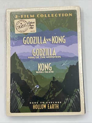 GODZILLA/KONG Skull Island (3-FILM COLLECTION) NEW & Sealed-image