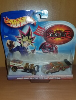 Hot Wheels Yu-Gi-Oh vs. Slifer the Sky Dragon Vehicle Set Factory Sealed Sticker-image