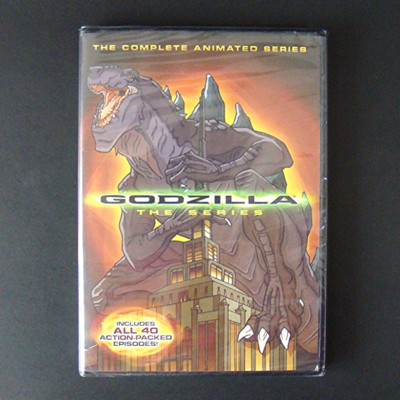 Godzilla The Complete Animated Series DVD 2014 4-Disc Set 1998 90s New Sealed-image