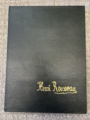 Henri Rousseau EASTON PRESS Collectors Edition Artists Series LEATHER Gilt 1982-image