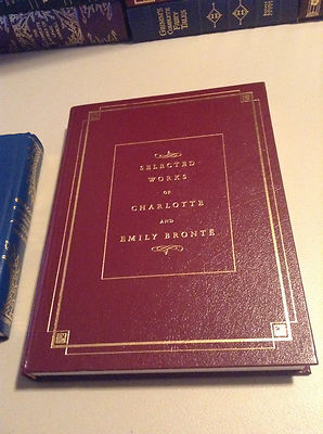 Selected Works of Charlotte and Emily Bronte - leather-bound-image