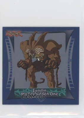Exodia the Forbidden One Topps YuGiOh Sticker Collection Silver Foil #7 06st-image