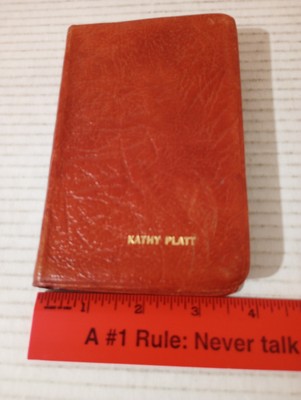 A Marvelous Work And A Wonder By LeGrand Richards Pocket Leather 1972 LDS Mormon-image