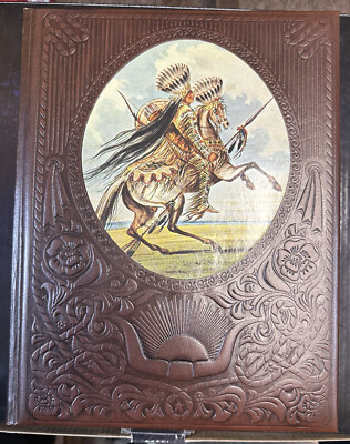 The Great Chiefs Book Time Life Leatherette Hardcover Old West Series -image