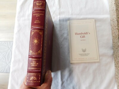 Humboldt's Gift By Saul Bellow- Franklin Library Leather Limited Edition w/NOTES-image