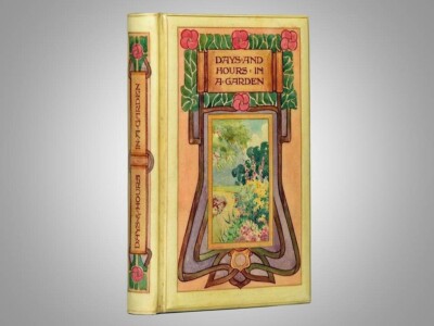 Days and Hours in a Garden, 1898, Signed “Vellucent” Chivers Binding-image