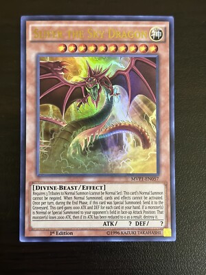 Slifer the Sky Dragon The Dark Side of Dimensions Movie MVP1-EN057 Gold 1st Ed-image