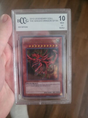 Yugioh Slifer The Sky Dragon MISLABEL LC01-EN002 BCCG 10-image