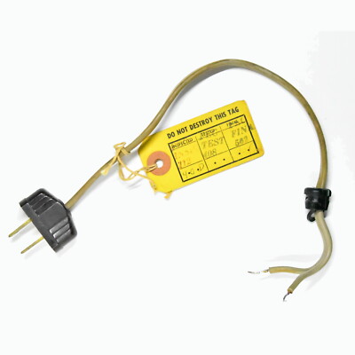 Vintage Fisher 800C Receiver Power Cord 1963-image