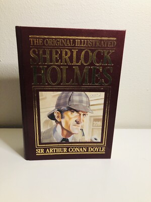 VTG  Original Illustrated Sherlock Holmes by Sir Arthur Conan Doyle - Leather-image