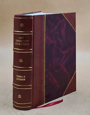 Chief contemporary dramatists, third series: twenty plays from t [Leather Bound]-image