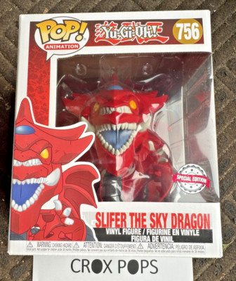 Slifer the Sky Dragon 756 Yu-Gi-Oh! Funko Pop! Vinyl NEW IN BOX + PROTECTOR-image