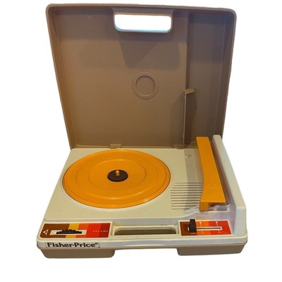 Fisher Price 1975 Record Player MD 825 TESTED WORKS-image