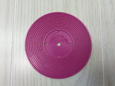 Fisher Price 1987 vintage record player 2205 replacement #1 Jack Jill Humpty-image