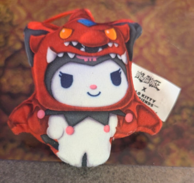 2024 McDonalds Yu-Gi-Oh! x Hello Kitty #6 Kuromi x Slifer The Sky Dragon Toy-image