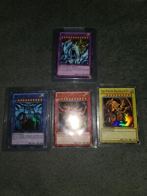 Yu-Gi-Oh Dragon Master Knight, Obelisk, Sifer and Ra -image