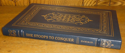 Easton Press Book - Oliver Goldsmith - She Stoops To Conquer-image