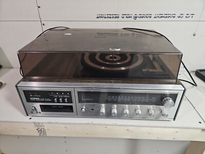 RARE Fisher MC-4000, AM/FM Radio, Record Player, 8 Track Recorder, Vintage -image