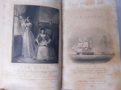James Fenimore Cooper ~ The Pilot ~ 1831 ~ Colburn & Bentley ~ London-image