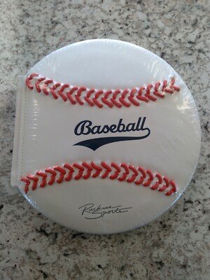 BASEBALL hardback cover book Ruckus Sports: NEW & SEALED! Leather cover embossed-image