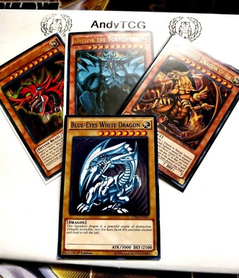 Slifer + Obelisk + Ra LDK2 GOD SET ULTRA R NM YUGIOH ✰( BLUE EYES LDK2 COMMON )✰-image