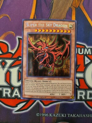 1x Yu-Gi-Oh! Slifer The Sky Dragon - CT13-EN001 - Secret Rare - Limited -image