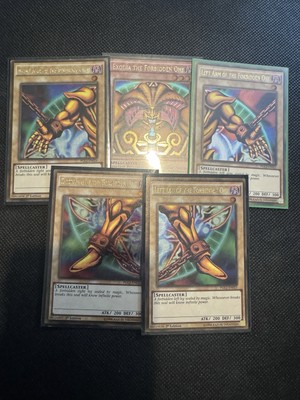 PGL2 Exodia The Forbidden One Complete Set 1st Edition LP Yugioh Card-image