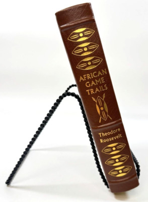 Easton Press African Game Trails Theodore Rosevelt 1992 Collectors Ed. Leather-image