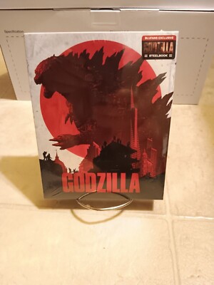 Godzilla 3D Full Slip SteelBook Blu-ray Blufans [2014](China) ShpNxtDay #42/1000-image