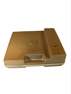 Vtg Fisher Price Record Player Turntable 825 Electric 1978 Case Orange -image