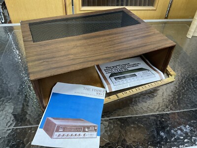 Fisher 800-T Receiver Original wood cabinet (only)  from early 1970s-image