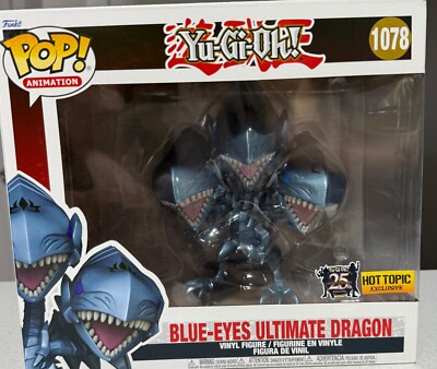 Funko Pop! Yu-gi-oh BLUE EYES ULTIMATE DRAGON, HOT TOPIC EXCLUSIVE-image