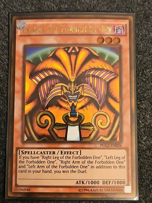 Exodia the Forbidden One - PGL2-EN026 - Gold Rare - Unl Edition NM-image