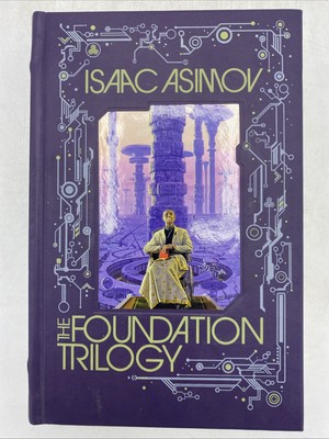 The Foundation Trilogy by Isaac Asimov - Sealed Leather Bound Gift-image