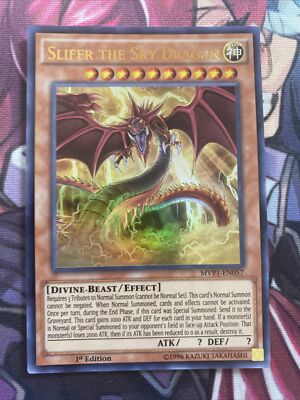 Slifer The Sky Dragon MVP1-ENSV6 Ultra Rare NM-image