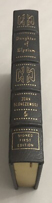 EASTON PRESS Joan Slonczewski DAUGHTER OF ELYSIUM SIGNED FIRST Science Fiction-image
