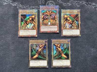 Exodia The Forbidden One RARE QCR Complete Quarter Century Rare Set Yugioh TCG-image