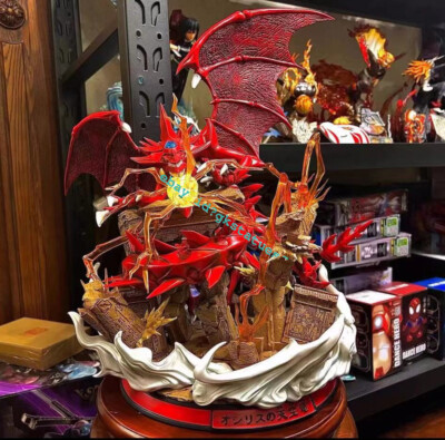 YY Studio Duel Yu-Gi-Oh​ Series Slifer the Sky Dragon Custom Statue In Stock-image