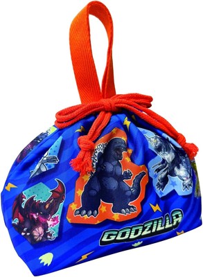 TOHO Godzilla lunch drawstring bag W290×H165mm GODZILLA BATTLE LINE-image