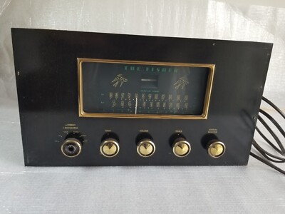 FISHER R-30-S R-30S CONSOLE TUBE AM/FM RECEIVER - Stereo preamp / Mono output-image