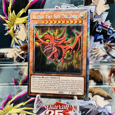 Yugioh Slifer the Sky Dragon RA04-EN117 Platinum Secret Rare 1st Ed Near Mint-image