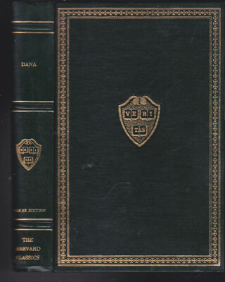 The Harvard Classics: Two Years Before the Mast by R.H. Dana Jr. LEATHER 1969 VG-image