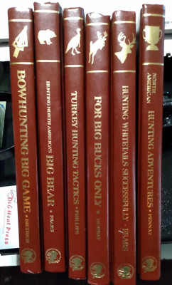 North American Hunting Club Hunters Information Series Hardcover Lot of 6-image