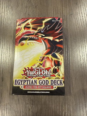 Egyptian God Deck: Slifer the Sky Dragon - 1st Edition Yugioh Sealed-image
