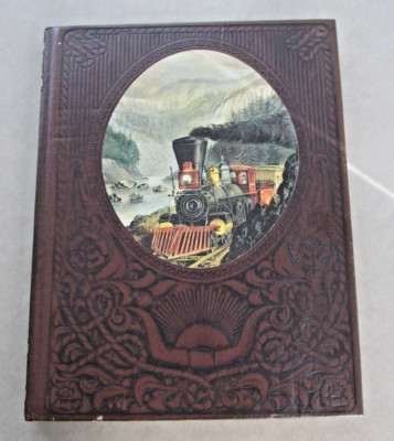 The Railroaders Time Life Books Old West Series Faux Leather Bound 1973-image