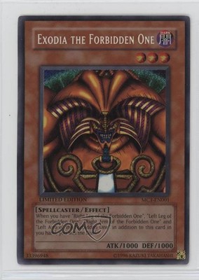 Exodia the Forbidden One SE #MC1-EN001 2004 10j9-image