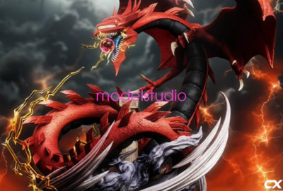 CX Studio Duel Yu-Gi-Oh​ Slifer the Sky Dragon Resin Statue Pre-order H60cm Hot-image