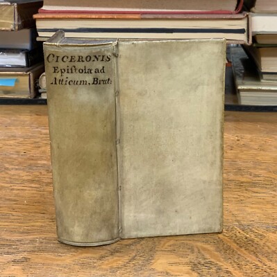 1642 M. Tullius Cicero Epistolae ad Atticus, Aliosque - Original Elzevir Binding-image