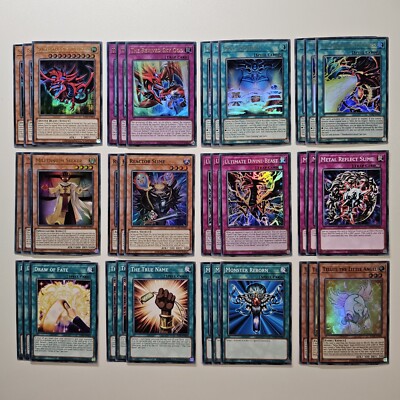 36x Slifer Sky Dragon Core Inc Revived God Thunderforce Attack Reactor True Name-image